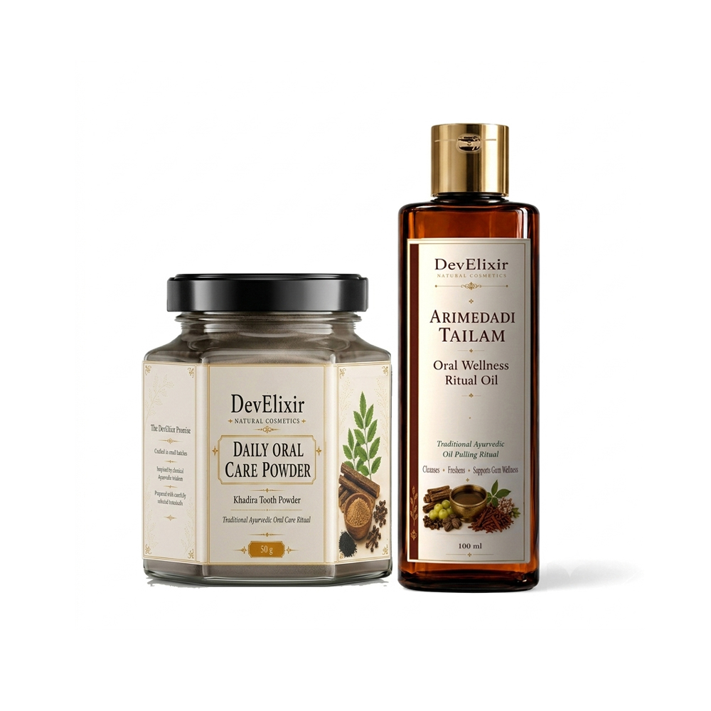 Daily Oral Wellness Ritual Traditional Ayurvedic Oral Care Ritual