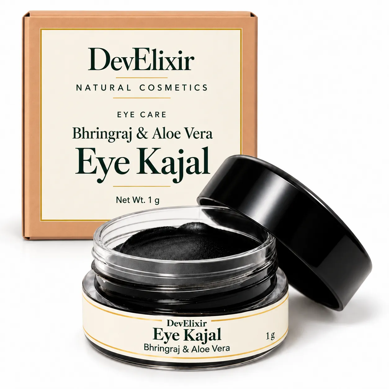 Ayurvedic Eyekajal for Healthy Eyes | Aloevera Bhringraj Ghee | Protect Infection
