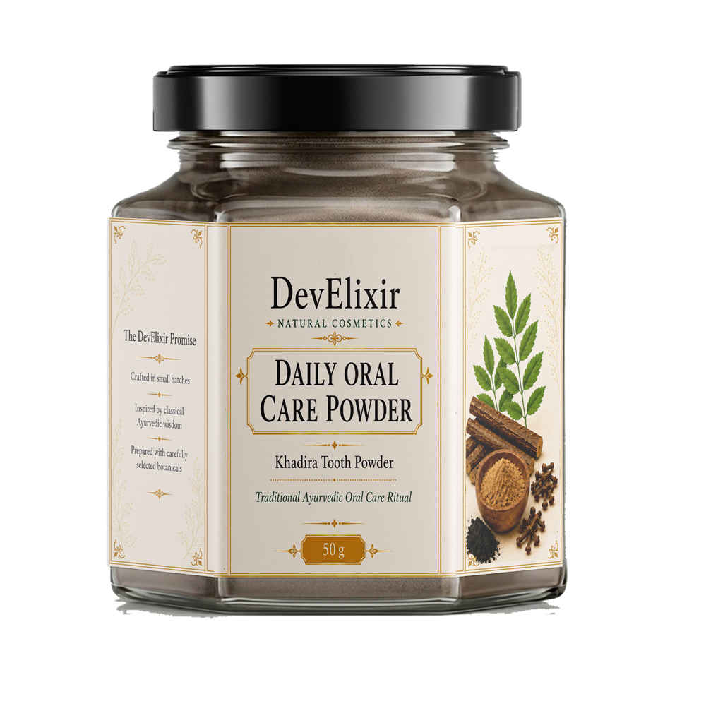 Kadhira Tooth Powder — Classical Ayurvedic Oral Wellness Ritual