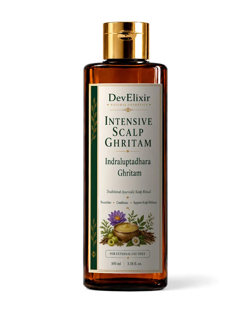 Indraluptara Gritham Classical Ayurvedic Hair Rejuvenation for Stronger, Healthier Hair