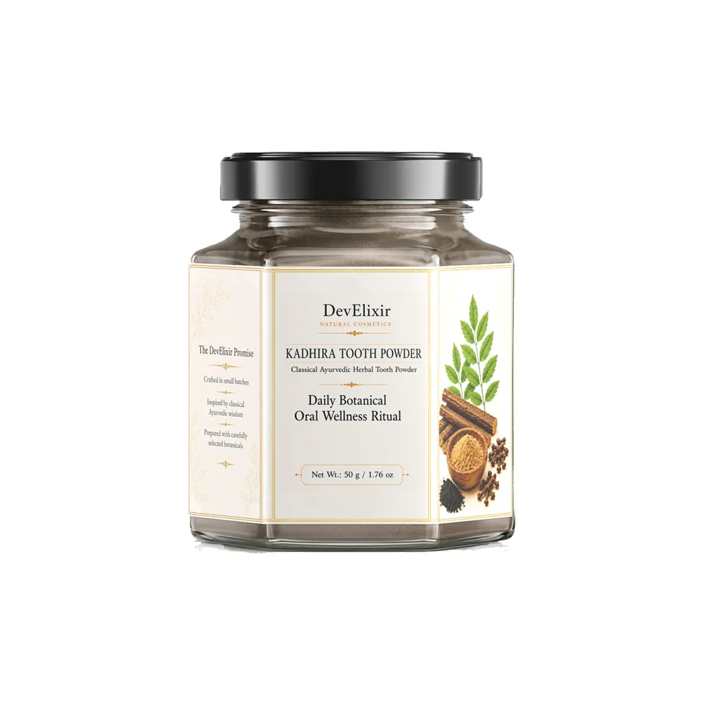 Kadhira Tooth Powder — Classical Ayurvedic Oral Wellness Ritual