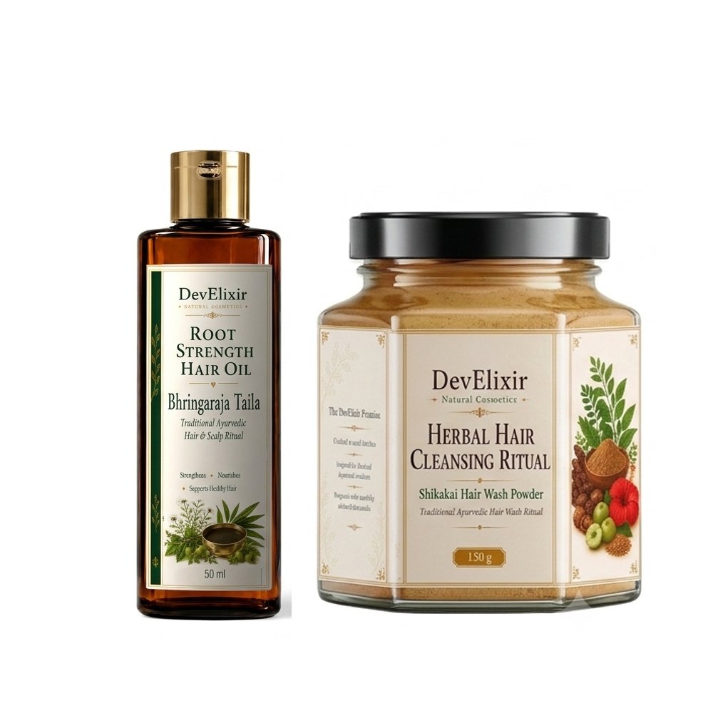 Weekly Scalp Ritual Traditional Ayurvedic Hair Wellness Collection