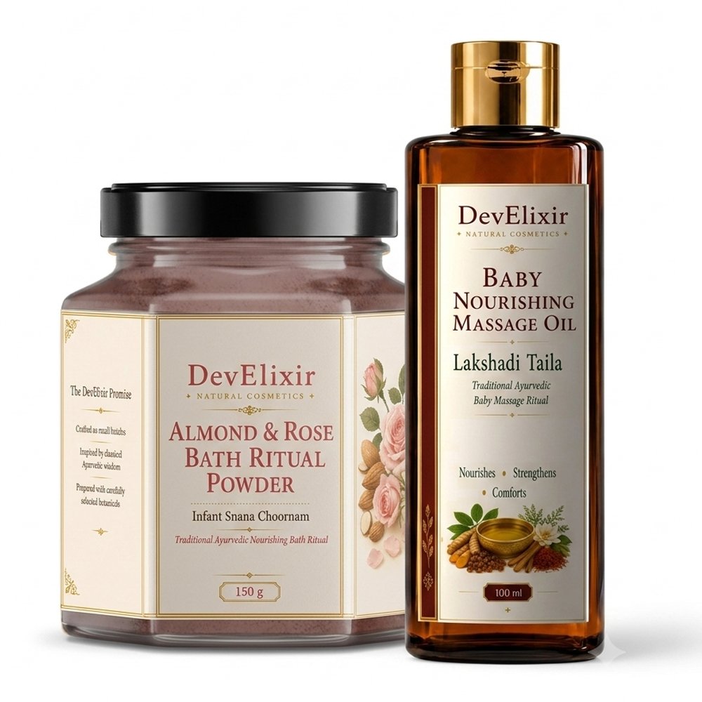 Baby Nourishing Ritual Traditional Ayurvedic Baby Wellness Collection