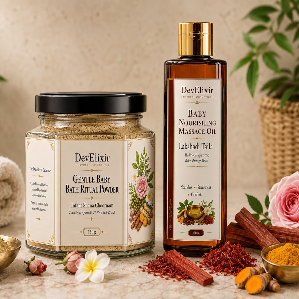 Baby Complexion Care Ritual Traditional Ayurvedic Baby Wellness Collection
