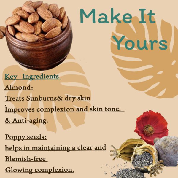 Treats Sunburns, Treats dry skin, Improves complexion, skin tone, Anti-aging,